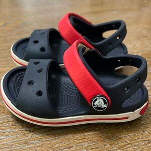 Crocs sandals toddler size 4